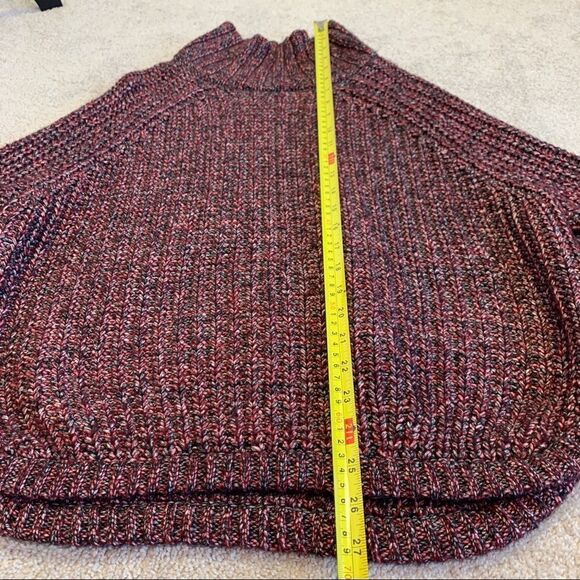 Victoria’s Secret maroon burgundy gray high neck turtleneck sweater size small - Picture 10 of 12